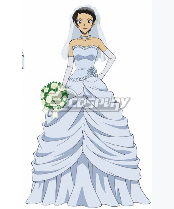 Detective Conan: The Bride of Halloween Miwako Sato Cosplay Costume