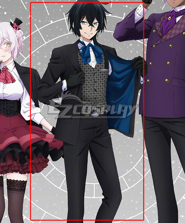 Anime The Case Study of Vanitas Jacket Pant Blouse Set Wig Book