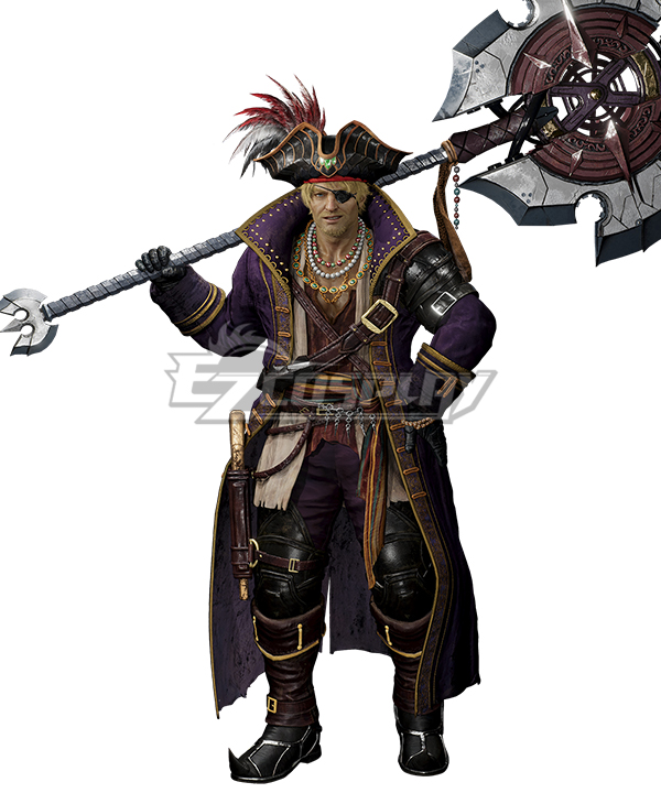 Stranger of Paradise: Final Fantasy Origin Pirate Captain Bikke Cosplay Costume