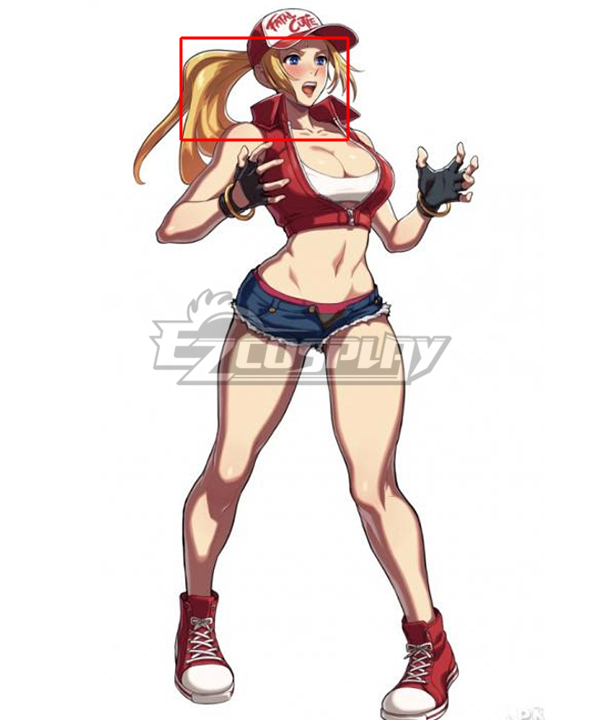 SNK Heroines version of Terry Bogard Cosplay Wig