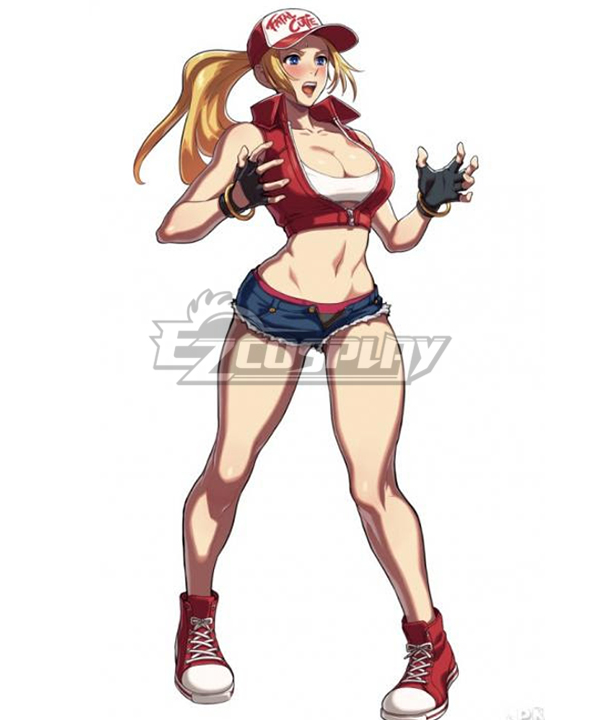 SNK Heroines version of Terry Bogard Cosplay Costume