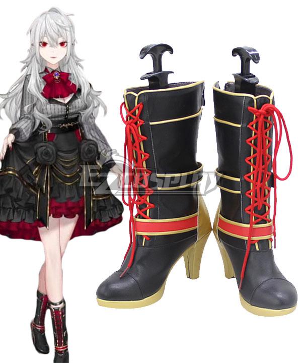 Virtual YouTuber Kuzuha Sanya
Halloween 2021 Black Shoes Cosplay Boots