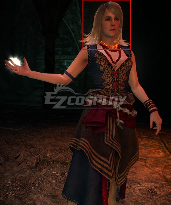 The Witcher 3 Wild Hunt Keira Metz B Cosplay Wig