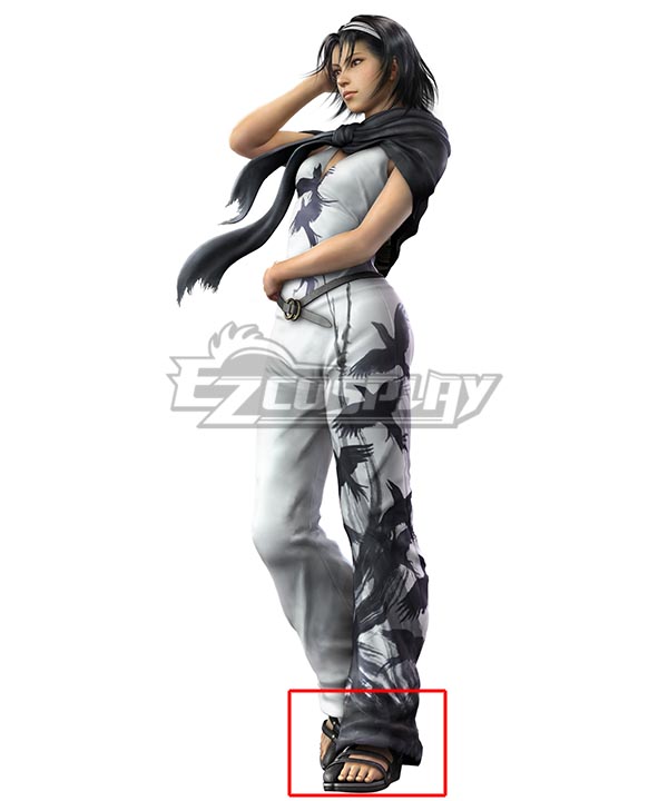 Tekken 7 Jun Kazama Cosplay Shoes