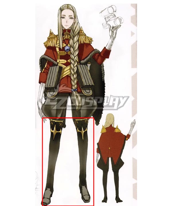 Valkyria Chronicles Audrey Gassenarl Shoes Cosplay Boots