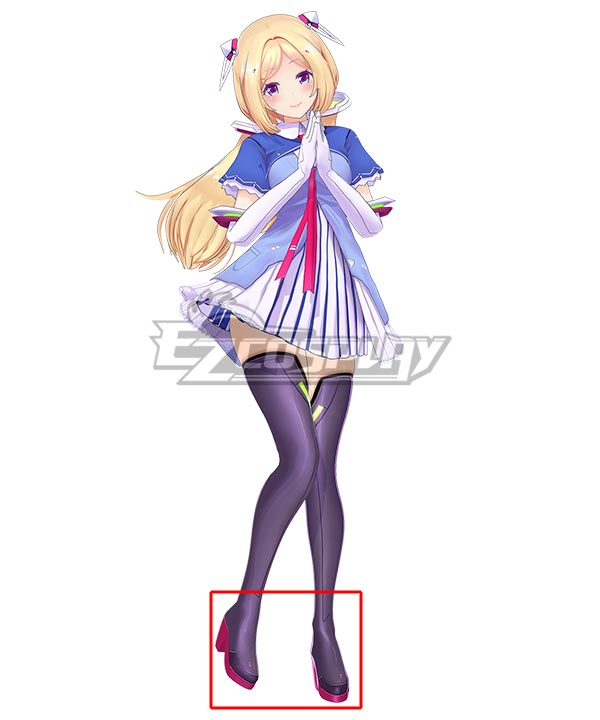 Hololive Aki Rosenthal Cosplay Shoes