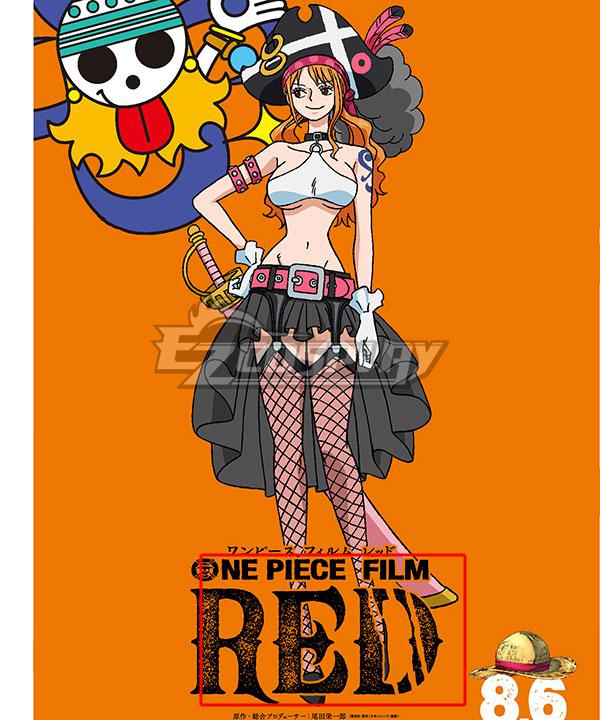 One Piece Film Red 2022 Movie Nami Shoes Cosplay Boots