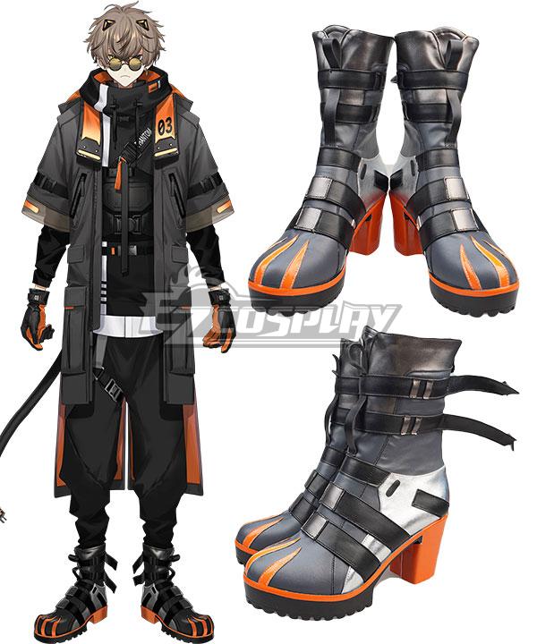 Virtual YouTuber Noctyx Alban Knox Cosplay Shoes