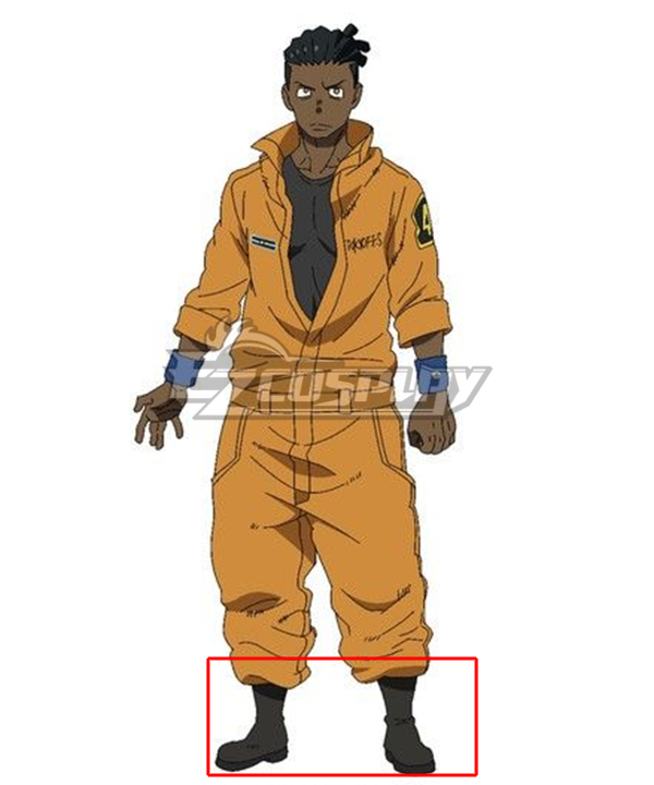 Fire Force Season 2 Ogun Montgomery Cosplay Shoes