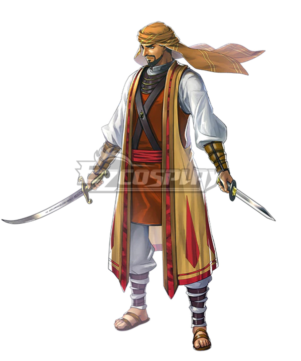 Eiyuden Chronicle: Hundred Heroes Barnard Sawad Cosplay Costume