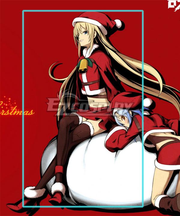 carol christmas guilty crown guilty crown lost christmas jpeg artifacts  nitroplus present (guilty crown) red santa costume