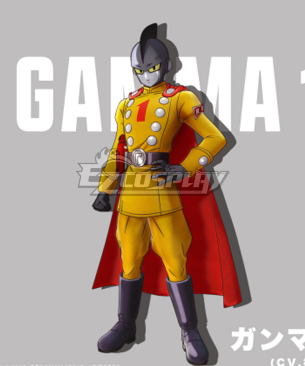 Dragon Ball Super: Super Hero Gamma 1 Cosplay Costume