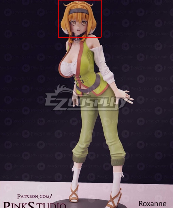 Slave Harem in the Labyrinth of the Other World Roxanne Cosplay Wig