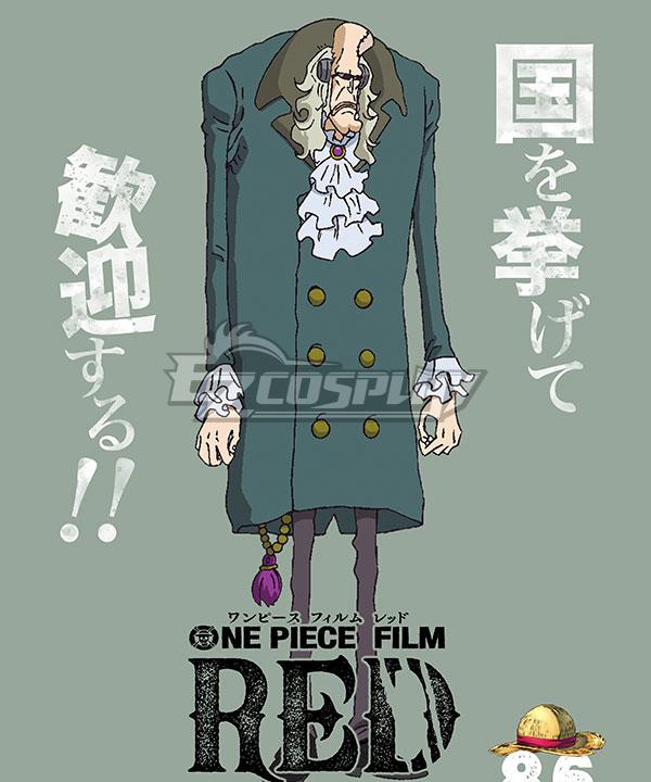 One Piece Film Red 2022 Movie Cosplay Costume