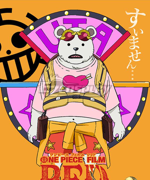 One Piece Film Red 2022 Movie Bepo Cosplay Costume