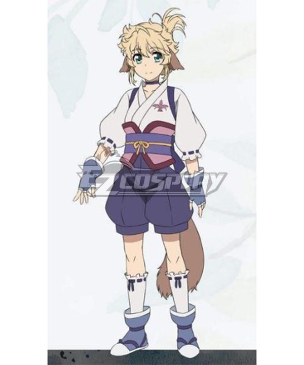 Utawarerumono Futari no Hakuoro Kiwru Cosplay Costume