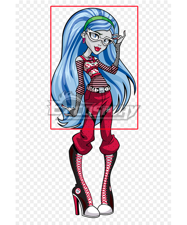 Monster High Ghoulia Yelps Cosplay Wig