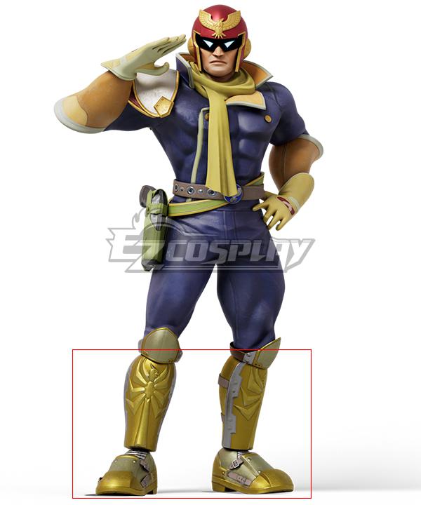 Super Smash Bros. F-Zero Captain Falcon Shoes Cosplay Boots