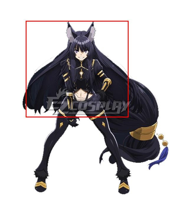 The Eminence in Shadow Delta Black Cosplay Wig