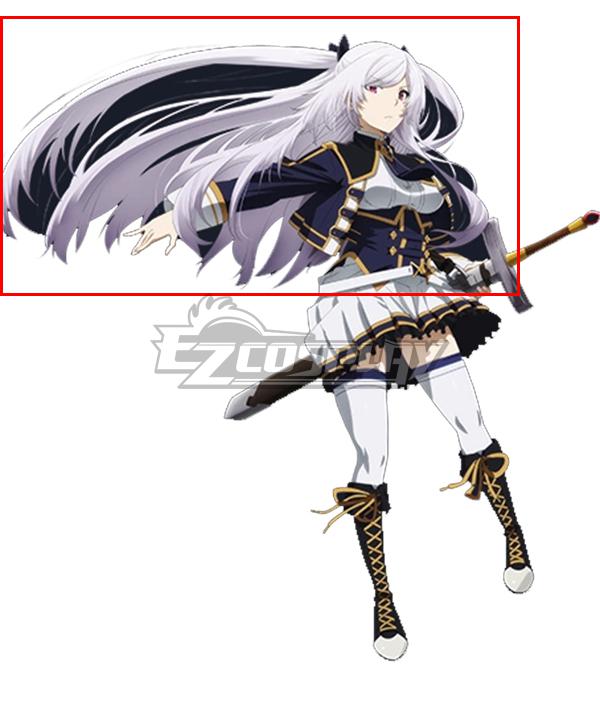 The Eminence in Shadow Alexia Midgar Silver Cosplay Wig