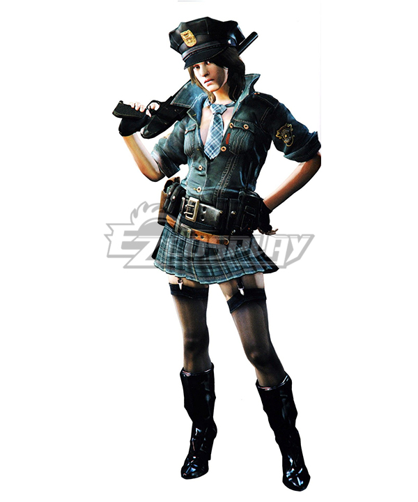 Resident Evil Helena Harper Police Cosplay Costume