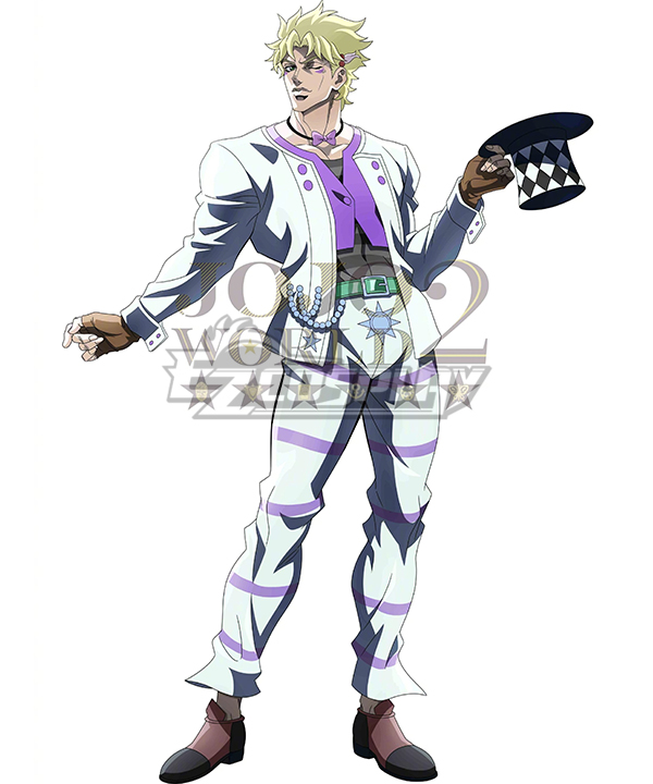 JOJO WORLD 2 Caesar Anthonio Zeppeli Cosplay Costume