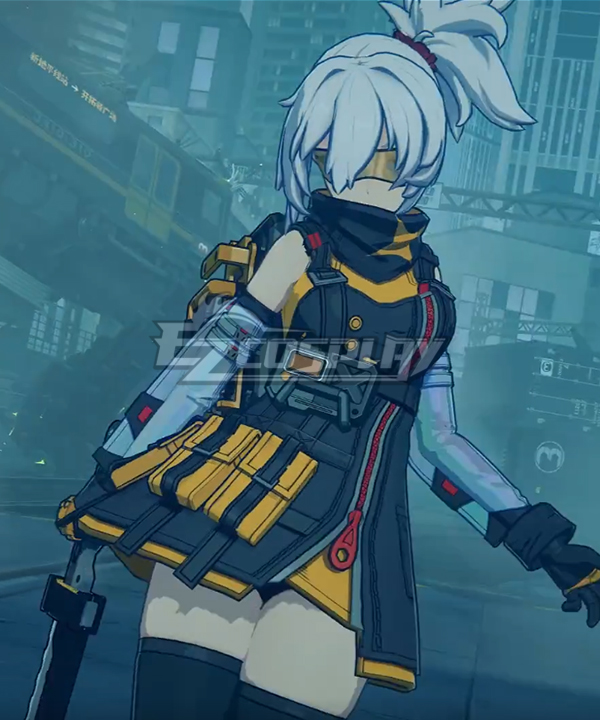 Guilty Gear -Strive-Bridget Black Edition Cosplay Costume – Gcosplay