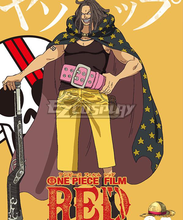 One Piece Film Red 2022 Yasopp Cosplay Costume