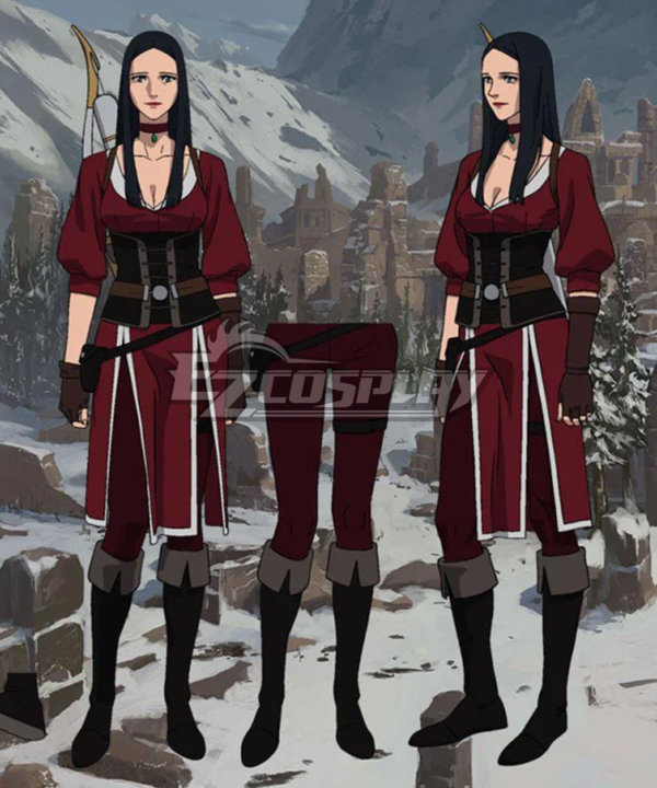 The Witcher: Nightmare of the Wolf Tetra Gilcrest Cosplay Costume
