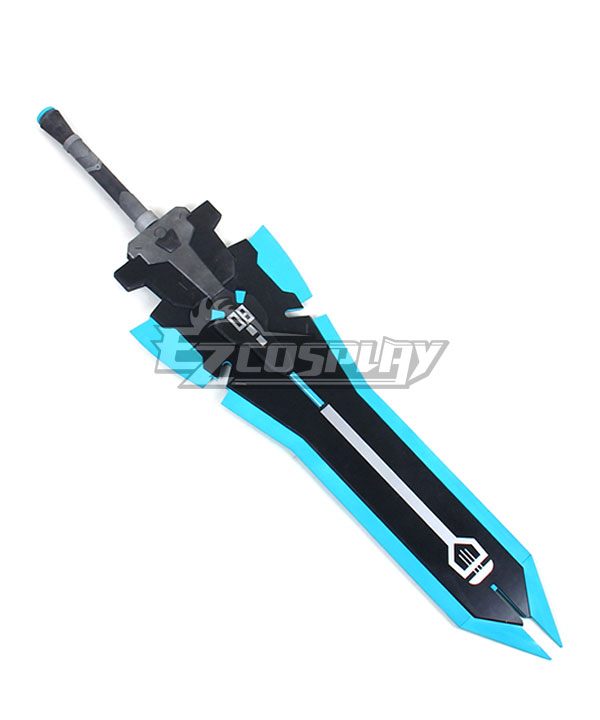 Tower of Fantasy Meryl Sword Weapon Blue Cosplay Accessory