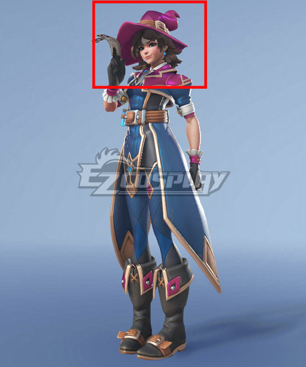 Overwatch2 OW2 Kiriko New Skin New Characters Halloween B Edition Brown Cosplay Wig