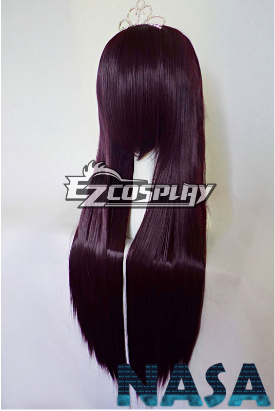 Tales of Vesperia Yuri Lowell Dark Purple Cosplay Wig