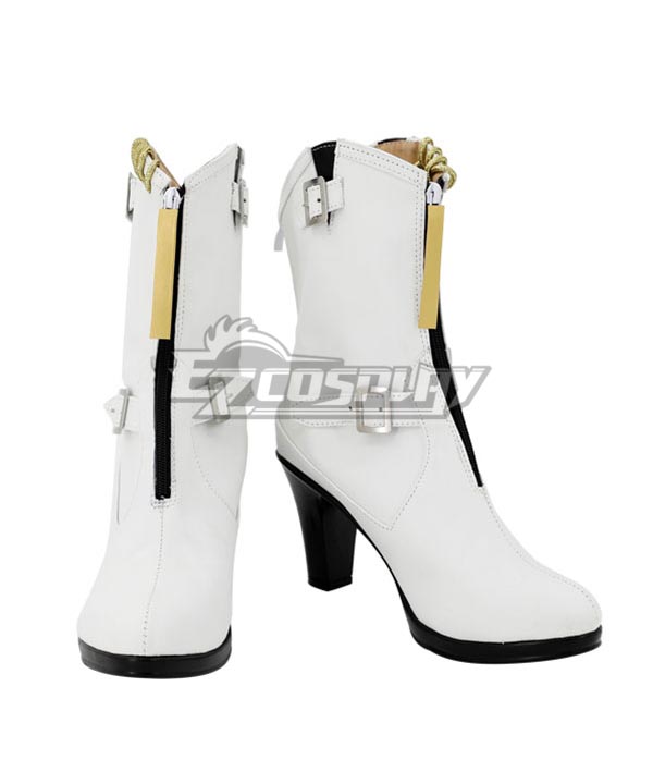 最新発見 Dorothy Arknights Ark Tomorrow's White Shoes Cosplay Boots コスプレ小物