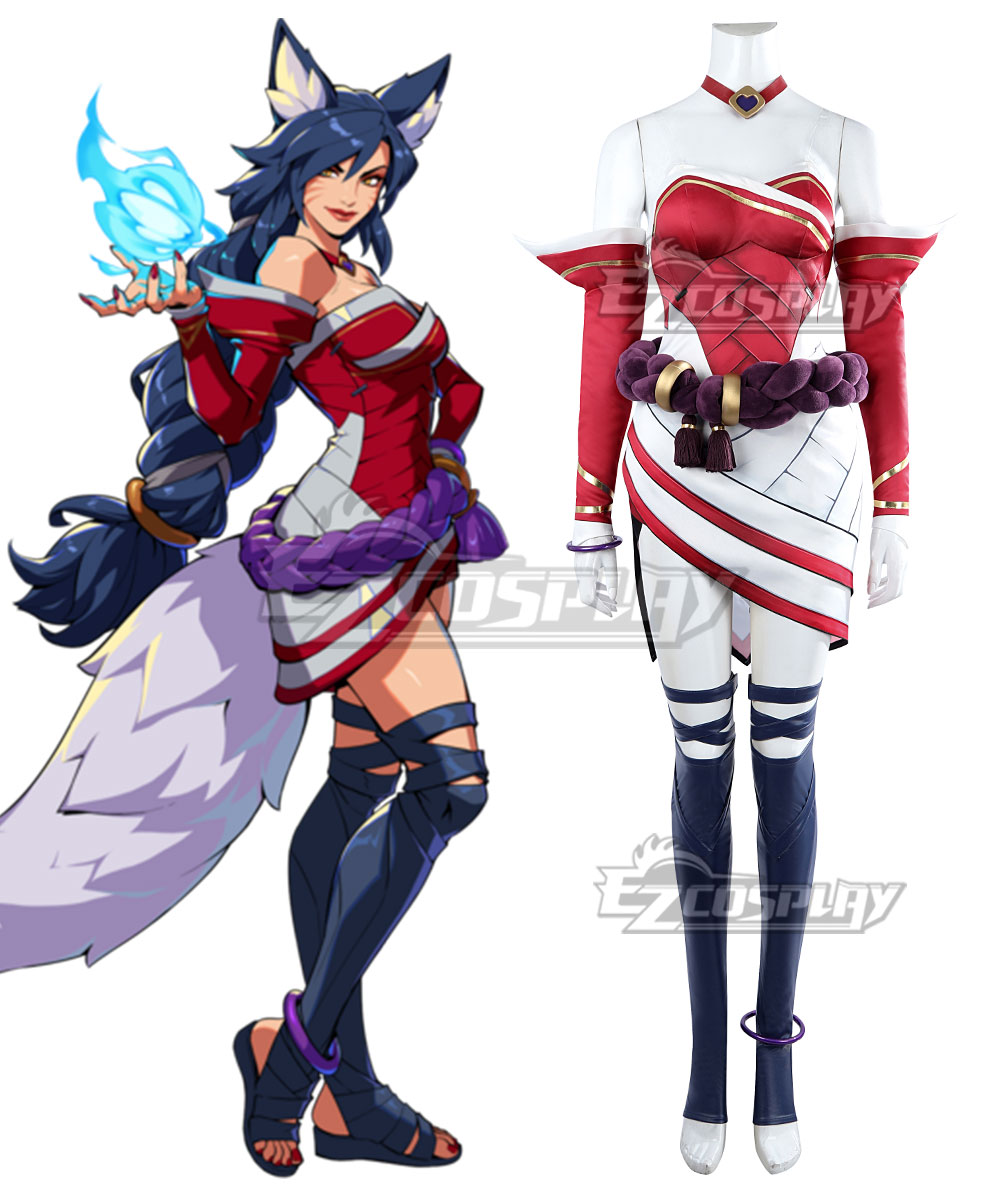 2XKO League of Legends Ahri Cosplay Costume