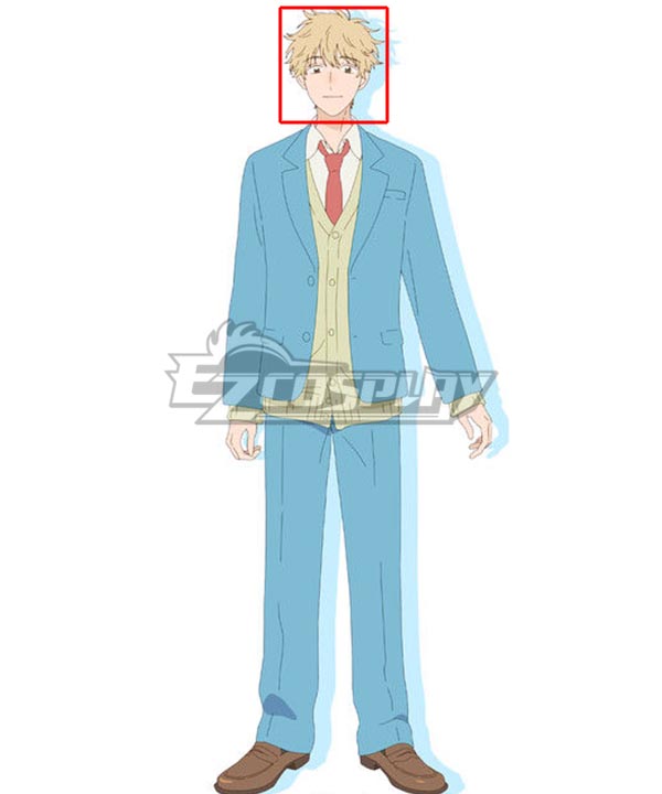 Skip and Loafer Sosuke Shima Golden Cosplay Wig