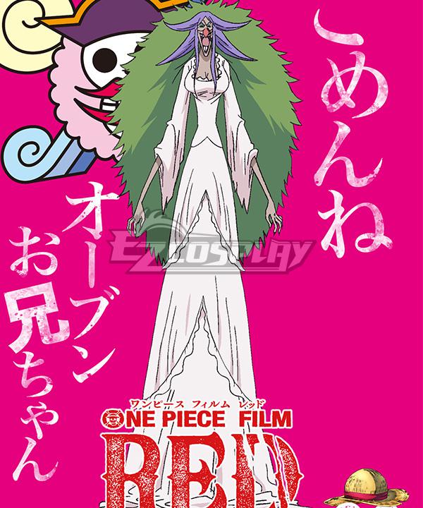 One Piece Film Red 2022 Movie Brulee Cosplay Costume