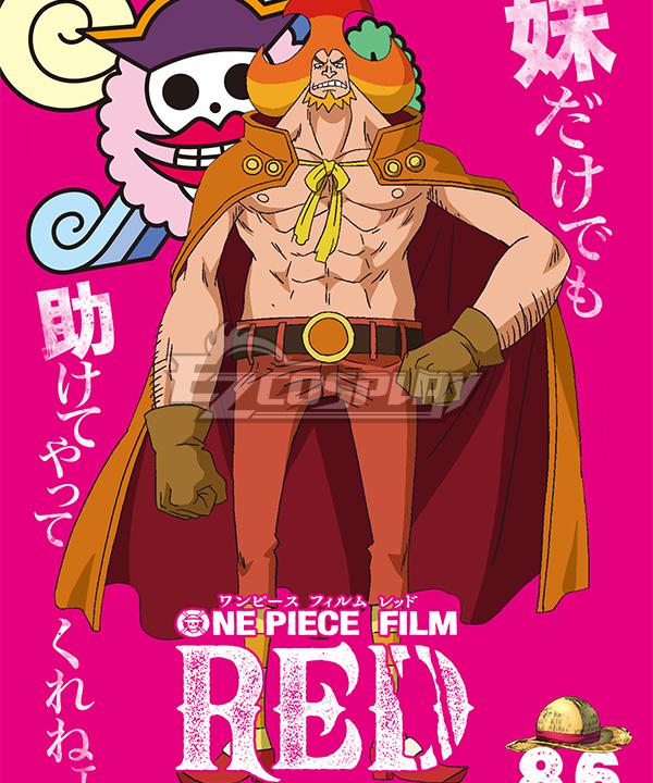 One Piece Film Red 2022 Movie Oven Cosplay Costume