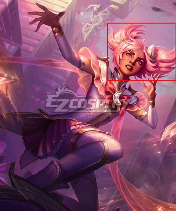 League of Legends LOL Star Guardian Taliyah Pink Cosplay Wig