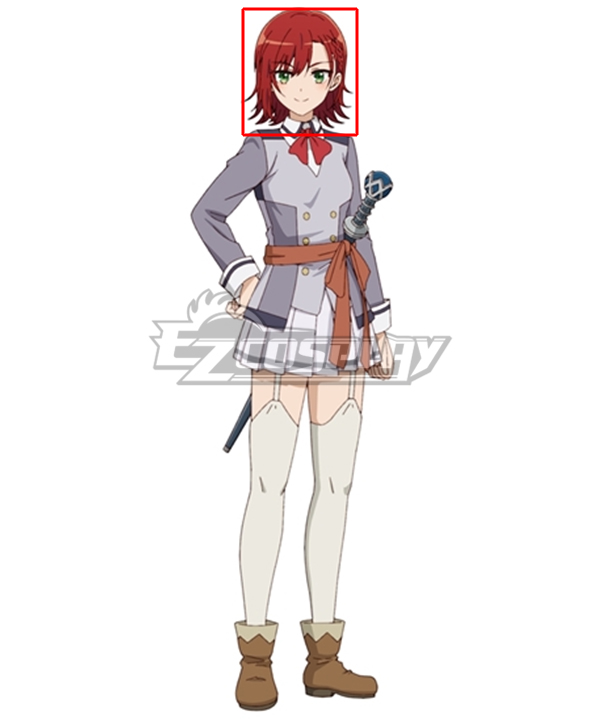 The Reincarnation Of The Strongest Exorcist In Another World Amyu Red Cosplay Wig