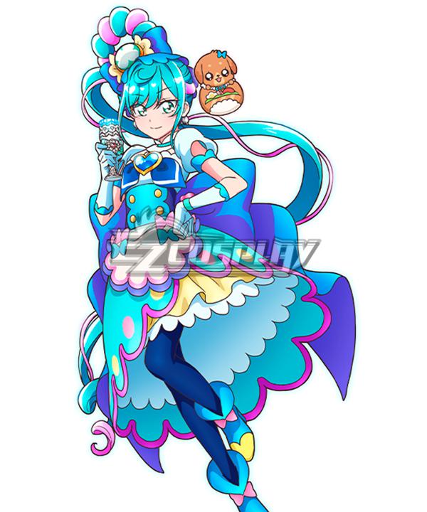 Delicious Party Precure  Cure Spicy Cosplay Costume
