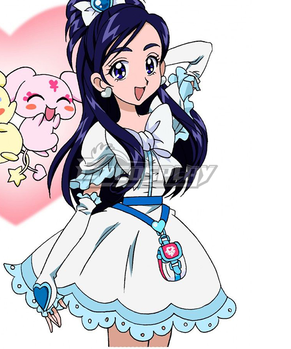 Futari wa Precure Pretty Cure  Cure White white Cosplay Costume