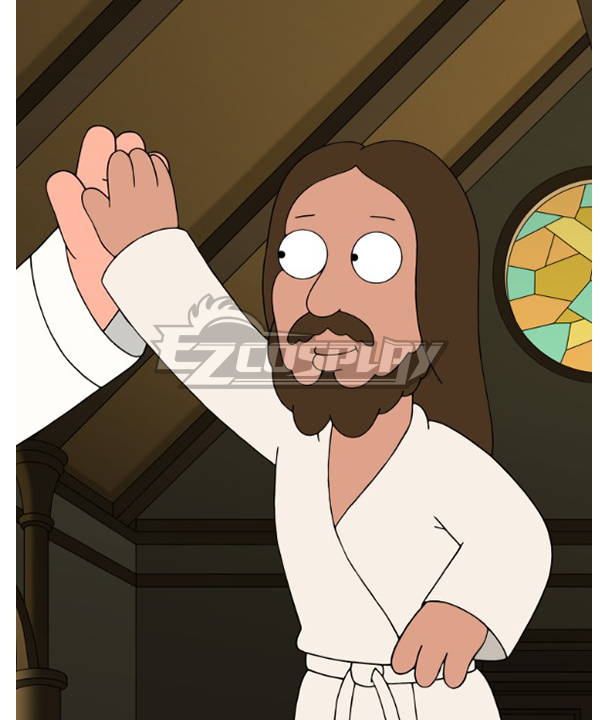 Family Guy Jesus Christ white Cospaly Costume