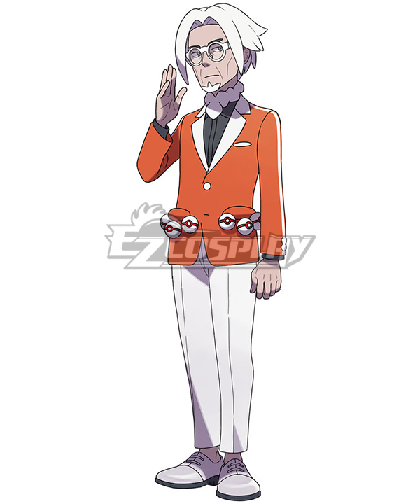 PM PM Sword and Shield Ghost-type Gym Leader Allister Cosplay Costume