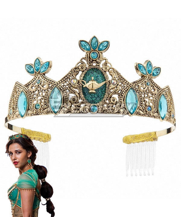 Disney 2019 Movie ALADDIN Princess Jasmine Crown Cosplay Accessory Prop
