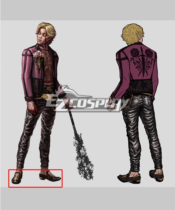 Dead by Datlight The Trickster – Stage General Golden Cosplay Shoes