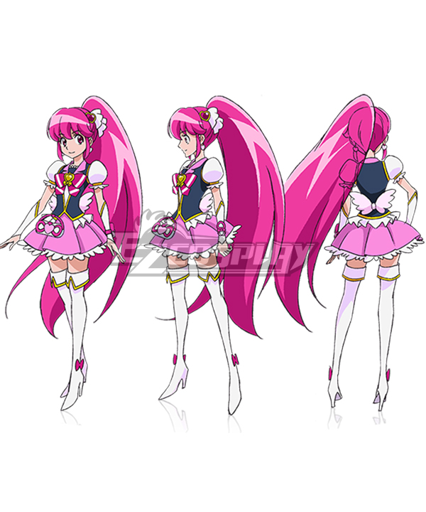 Happiness Charge Precure Happiness Charge Pretty Cure Cure Lovely Pink Cosplay Costume
