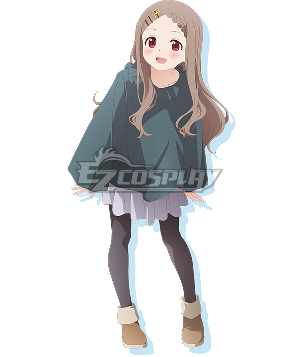 Yama no Susume: Next Summit  Encouragement of Climb: Next Summit Kokona Aoba Green Cosplay Costume