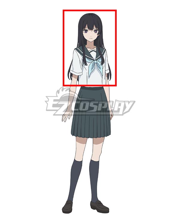 The Tunnel to Summer, the Exit of Goodbyes Anzu Hanashiro Black Cosplay Wig
