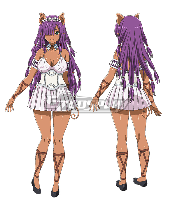 Peter Grill and the Philosopher's Time Peter Grill to Kenja no Jikan  Piglette Pancetta White Cosplay Costume