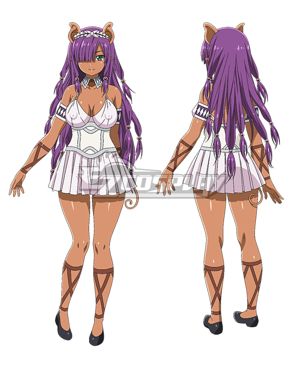 Peter Grill and the Philosopher's Time  Peter Grill to Kenja no Jikan Piglette Pancetta White Cosplay Costume